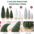 thumbnail image 3 of Miniescritorio Christmas Tree KPX, 9 unidades con base de madera de 10 a 25 cm, 3 of 7