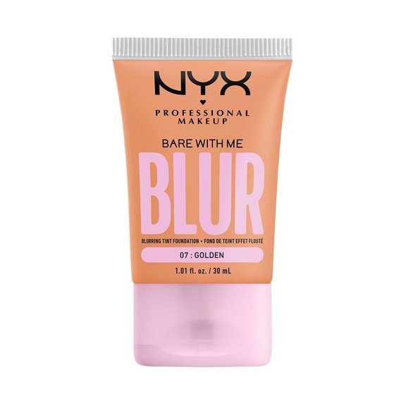 Base de maquillaje Nyx Professional Makeup Bare With Me Blur golden 30 ml