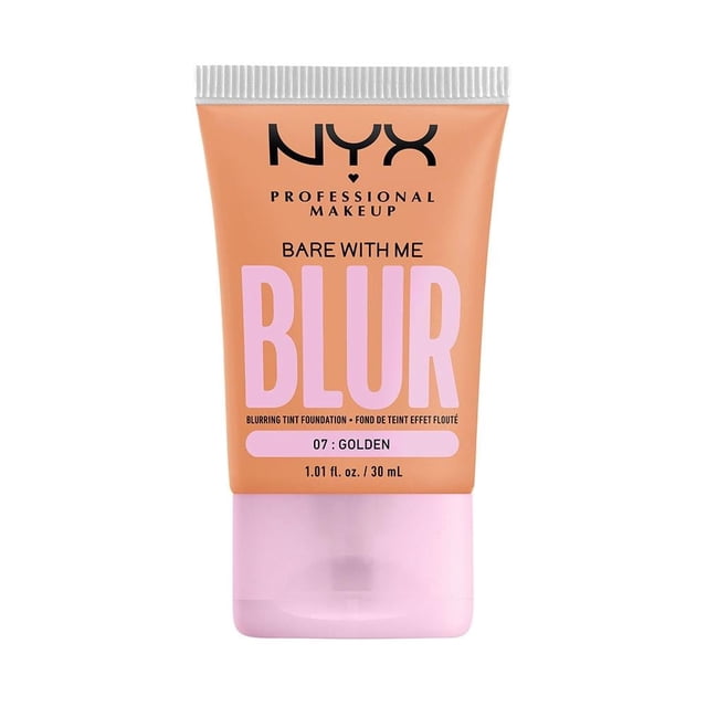 Base de maquillaje Nyx Professional Makeup Bare With Me Blur golden 30 ml