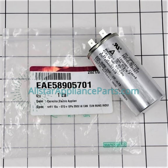 LG Refrigerator Capacitor EAE32501009