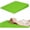 Green, variant on Wedge Pillow, Bed Wedge Pillows for Sleeping, Snoring, Back Support, After Surgery, Foam Triangle Pillow, Removable Washable Cover (White, 5in)