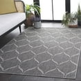 thumbnail image 2 of SAFAVIEH Beach House Rosheen Geometric Indoor/Outdoor Area Rug, Charcoal/Gray, 5'3" x 7'6", 2 of 14