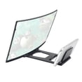 thumbnail image 4 of 3D Mobile Phone Screen Magnifier HD Video Amplifier for Smartphone Stand Enlarge, 4 of 5