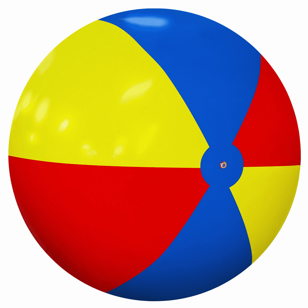 8Ft Inflatable Beach Ball Giant Foot Ball Waterproof Large Pool Swimming Toys 
