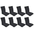 thumbnail image 2 of Cateissary 8 unids/set mantenimiento Protector de silla fácil de cuidar para personas ocupadas funda elástica para silla Decoración del hogar, 2 of 6