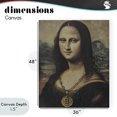 thumbnail image 4 of Stupell Industries Glam Iconic Bitcoin Smile Classic Canvas Art, 36 x 48, by Svetlana Aleynikova, 4 of 8