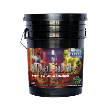DaFiddy - Oil-Based Haze Juice Fluid for DF-50 Machine - 5 Gallon Pail