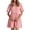 Red, variant on HNMKIU Shirt Collar Flared Hem A Line Dresses for Women Button Down Casual Loose Fit Summer Dress for Women Black,L