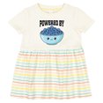 thumbnail image 3 of Inktastic Blueberries Cute Powered by Girls Baby Dress, 3 of 5