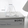 thumbnail image 3 of Soporte de teléfono de acrílico transparente para escritorio, compatible con smartphones., 3 of 4
