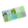 thumbnail image 3 of cuentas artesanales mixtas,cuentas artesanales mixtas y lentejuelas Cuentas de vidrio,pulseras para hacer joyas Cuentas de DIY,Costura Bordado Ropa Cuentas de tubo Cuentas, 3 of 8
