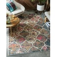 thumbnail image 2 of Unique Loom Orebro Aurora Contemporary Geometric Area Rug or Runner, 2 of 8