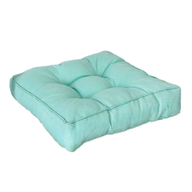 Cojines cuadrados para asiento de suelo, cojín de meditación de Yoga grueso suave, almohada de suelo de tatami de lino