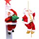 thumbnail image 3 of Allogogo Ideas de Regalos de Navidad Muñeco de Peluche Papá Noel Escalada eléctrica Muñeco de Papá Noel Música Navidad, 3 of 4
