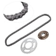 thumbnail image 3 of 100 Links 428 Chain, High Hardness 428 38T Rear Sprocket Efficient  for Go Karts, 3 of 8