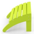 thumbnail image 5 of WestinTrends Malibu Outdoor Adirondack Style Ottoman, Lime, 5 of 14