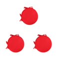 thumbnail image 2 of Guardoinrt 1/2/3/5 Indulge In Comfort And Durability Of Round Chair Cushion Soft And Comfortable bright red 3PCS, 2 of 6