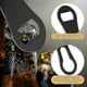 thumbnail image 2 of 2 Pack Flat Metal Bottle Opener & Spout Remover - Quick Key Opener (Black), 2 of 5