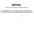 thumbnail image 2 of Transit Auto Front Complete Suspension Shocks Strut and Coil Spring Mount Assemblies Kit for Car 2013-2022 Buick Encore Chevrolet Trax Excludes Wheel Drive AWD - Left Right Side K78A-100172, 2 of 2