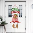 thumbnail image 3 of 2023 Decoración navideña Colgante para puerta Colgante de dibujos animados Noel Hombre de jengibre Santa Claus Colgador de puerta Feliz Navidad Navidad, 3 of 5