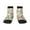 2 Black-1, variant on Racket and Tennis Ball Pattern Quarter Crew Socks,Toe Seamed Ankle Socks,Cotton Cushioned Breathable Athletic Crew Sports Socks