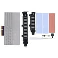 thumbnail image 2 of PCIe 5.0 To M.2 Expansion Card, 128Gbps PCIe 5.0 To SSD Expansion Card 2 Bracket Easy To Install Fast Heat Dissipation  for Machine Equipment, 2 of 7