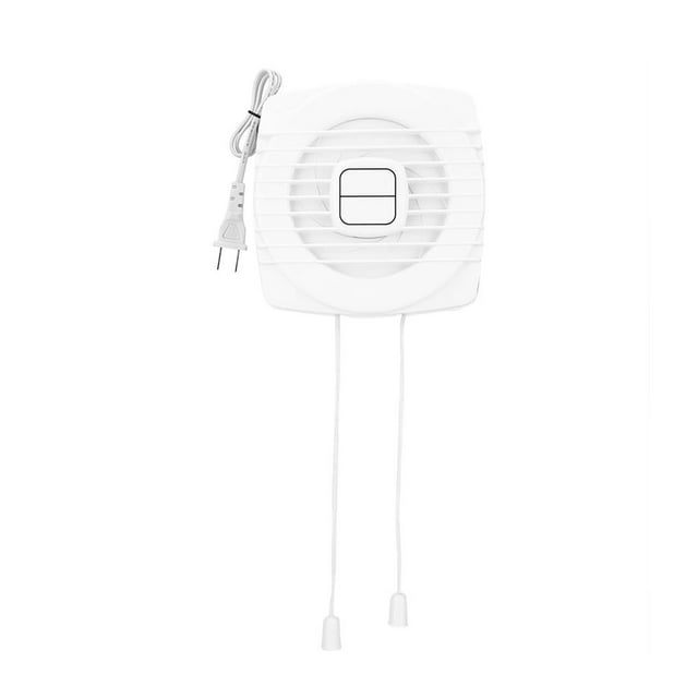 Ventilador De Escape De 12 W Extractor De Ventilación De Bajo Ruido Potente Circulador De Aire Para Baño Olor Doméstico Humedad Ventilador De Aire La Pared Para Cocina Sótano Inodoro Garaje Yuarrent HA015014-00