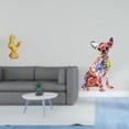 thumbnail image 2 of Escultura De Gallo Y Cachorro, Decoración Feng Shui Para El Hogar, Estatua De Animal Colorida, Adorno Coleccionable Para Cumpleaños, Inauguración De La Casa, Sala De Estar, 2 of 8