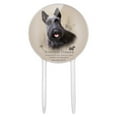 thumbnail image 1 of Acrylic Scottish Terrier Scottie Dog Breed Cake Topper Party Decoration for Wedding Anniversary Birthday Graduation, 1 of 7