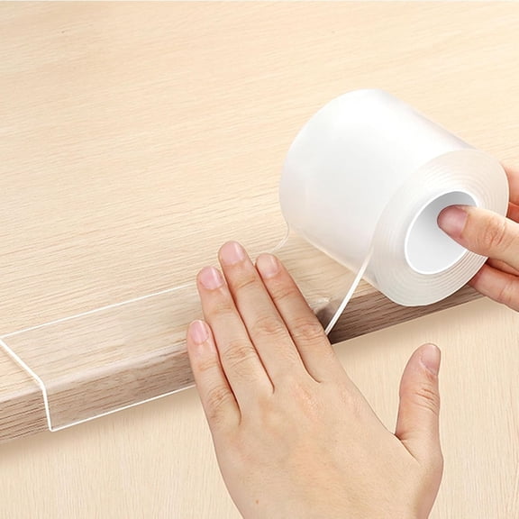 Clear Soft Corner Protectors | 2 in x 9.84 FT | Furniture & Wall Edge Guard | Baby Proofing | Table Bumper | Safe for Family