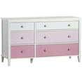 thumbnail image 4 of Commode à 6 tiroirs Monarch Hill Poppy, Blanc, Gris, 4 of 9