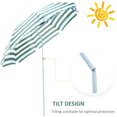 thumbnail image 5 of Parasol de Plage Inclinable Ombre Solaire 1.8M Jardin, 5 of 5
