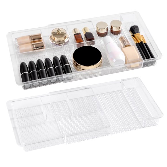 Organizador de cajones Oubonun, ampliable de 28 a 49 cm de ancho y 3,3 cm de alto