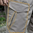 thumbnail image 6 of Lovskoo 2024 Men's Cargo Shorts Solid Color Hiking Shorts Quick Dry Work Shorts Casual with Multi-Pockets No Belt Khaki 3XL, 6 of 9