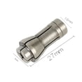 thumbnail image 1 of 3Mm/6Mm Pneumatic Engraving Machine Chuck Collet Clamp Head High Quality, 1 of 9