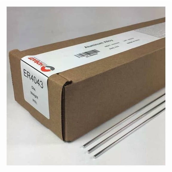 Hobart Welding Products TIG Welding Rod,1/8" dia.,36'' L,10 lb 54JK91