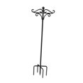 thumbnail image 2 of Gancho de Pastor Al Aire Libre con Perchas Dobles, Adorno para Plantas de Jardín, Soporte para Colgar en Casa de Pájaros, Soporte para Poste Altura 274cm, 2 of 9