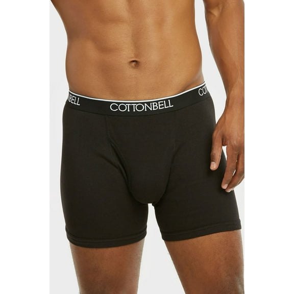 Men's Cotton Stretch Classic Boxer Brief Underwear - 2 Packs