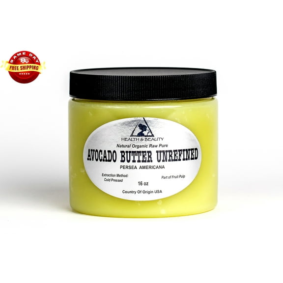 AVOCADO BUTTER UNREFINED ORGANIC EXTRA VIRGIN COLD PRESSED RAW PURE 64 OZ