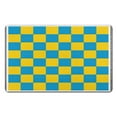 thumbnail image 1 of 20x32in Checkered Rug Runner | Absorbent, Long Bathroom Mat | Soft, Non-Slip Large Bath Mat | Ideal for Bathroom Bathtub Hallway, 1 of 5