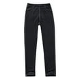 thumbnail image 3 of Monfince Girls' Jeggings - Pull On Super Stretch Denim Skinny Jeans for Girls Black 130cm/4.2ft, 3 of 4