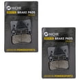 thumbnail image 4 of Niche Organic Brake Pad Set for 2013-19 Kawasaki Ninja ZX6R Motorcycle MK1002607, 4 of 9