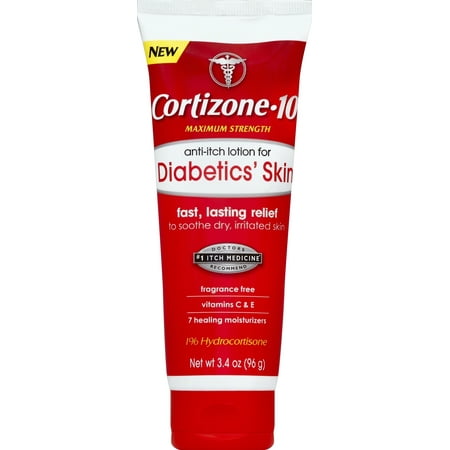 Cortizone 10 Anti-Itch Lotion for Diabetics' Skin (Best Way To Stop Itchy Skin)