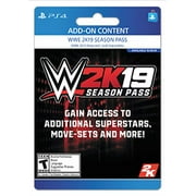 WWE 2K19 Season Pass, Take-Two, Playstation, [Digital Download]