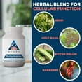 thumbnail image 6 of Ayush Herbs BioGymnema Metabolic Support Supplement with Gymnema Sylvestre and Berberine, 90 Count, 6 of 7