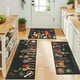 thumbnail image 5 of Juego de alfombras de cocina Vaukki Boho, 3 piezas, lavables para suelo, 5 of 9
