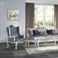 thumbnail image 5 of ACME Ciddrenar Recessed Arm Accent Chair in Multicolor, 5 of 7