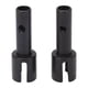 thumbnail image 2 of Tazas del eje de la rueda trasera RC resistencia al desgaste Ejes de las ruedas traseras de metal Fácil de instalar Tren motriz estable 2 piezas Baja fricción para el modelo ANGGREK Otros, 2 of 8