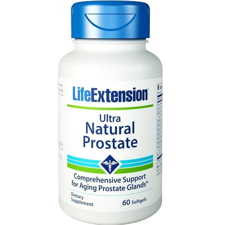 Life Extension Ultra Natural Prostate Support Softgels, 60
