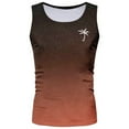 thumbnail image 2 of Men's Sleeveless Gradient Vest - Exercise Swimming Beach Shirt for Gym and Outdoor Activities, 2 of 3